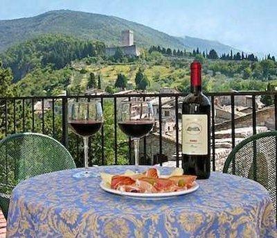 Hotel La Rocca Assisi Buitenkant foto