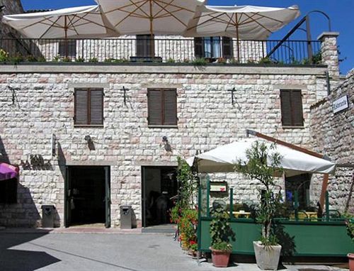 Albergo La Rocca Assisi Buitenkant foto